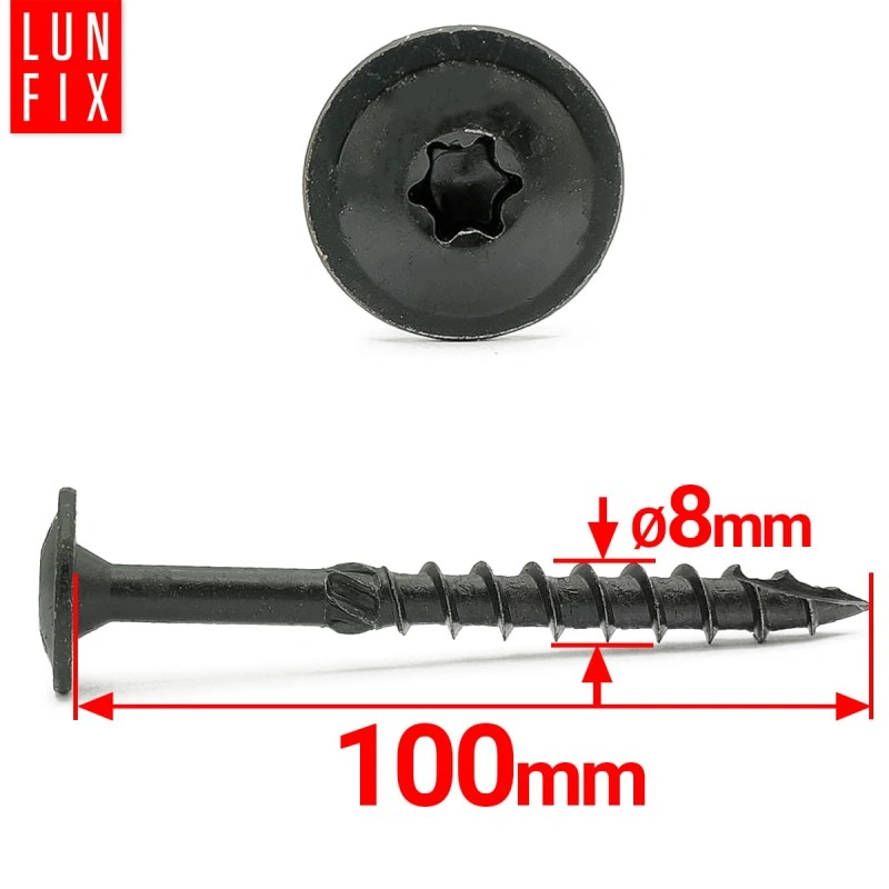Jaký průměr vrutu zvolit pro patku sloupku?