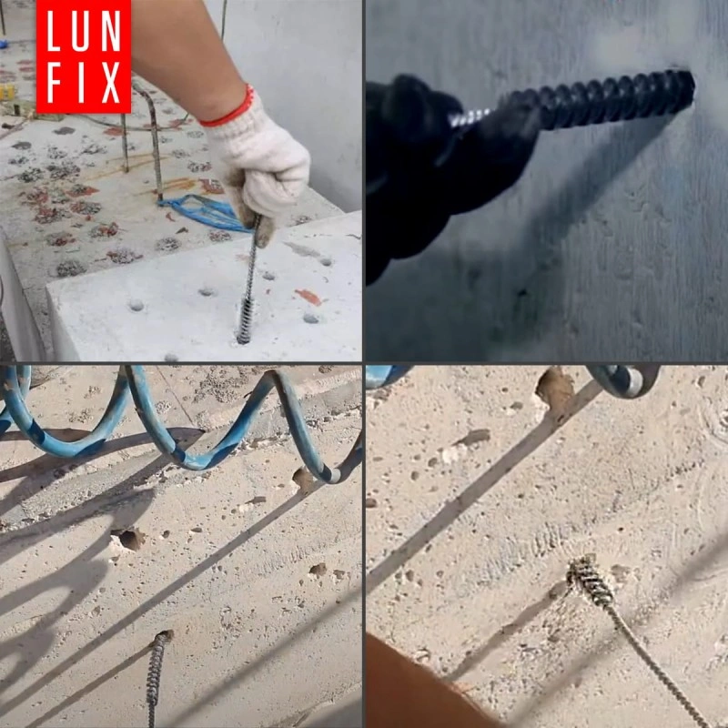 Jak vyčistit otvor pro chemickou kotvu?